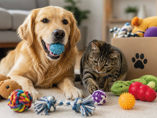Guia para elegir los mejores juguetes para tu mascota en Cyber Monday