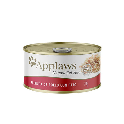 Applaws Gato Pechuga de Pollo - Pato con Caldito 70 g