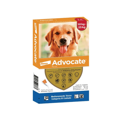 Advocate Perro 10 - 25 kg (2.5ml)