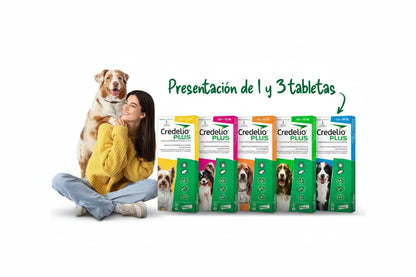 Credelio Plus 4 11–22 kg en 1 Comprimido