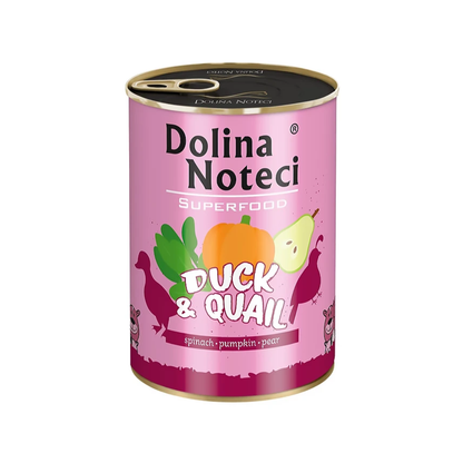 Dolina Noteci Superfood Pato Codorniz 400 g