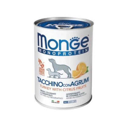 Lata Monge Turkey & Citrus Fruits 400 g