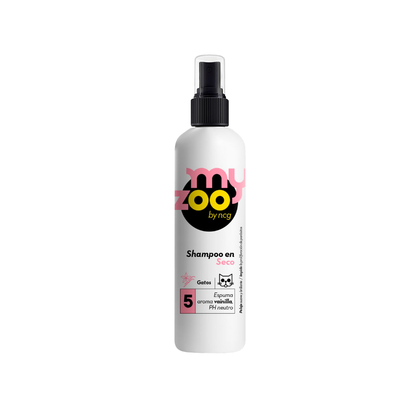 Myzoo Shampoo para Gato en Seco Espuma Vainilla