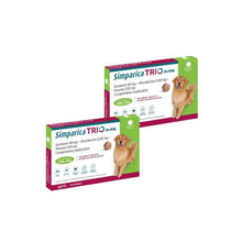 Pack 2x Simparica Trio 20 - 40 kg 3 Comprimidos