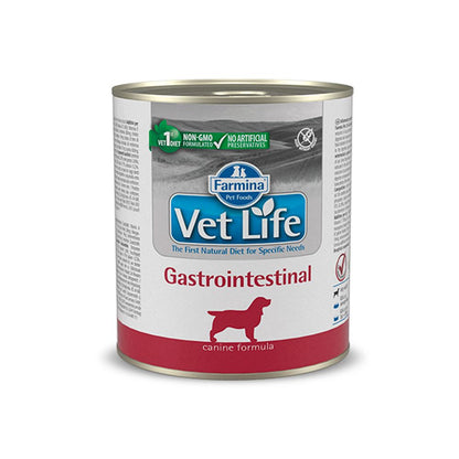 Vet Life WF Lata Perro Gastrointestinal 300 g