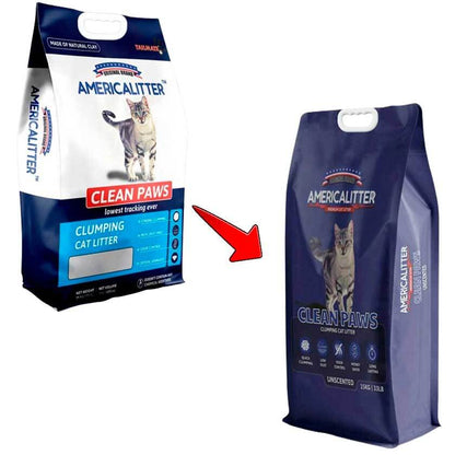 Pack Arena 2x America Litter Clean Paws 15 kg