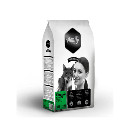 Amity Premium Gatos Chicken & Rice 1,5 kg