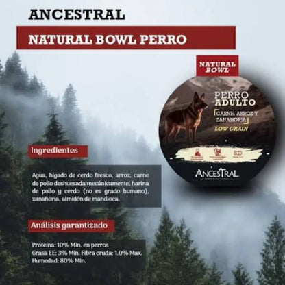 Ancestral Natural Bowl Perro 300 g