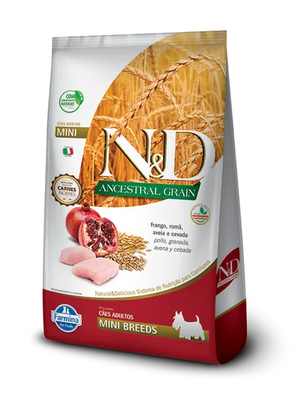 N&D Ancestral Pollo Perro Adulto Mini 2 kg