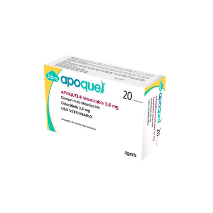 Apoquel Masticable 3,6 mg x 20 Comprimidos