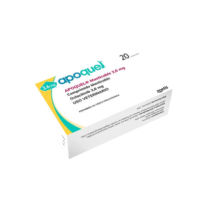 Apoquel Masticable 3,6 mg x 20 Comprimidos