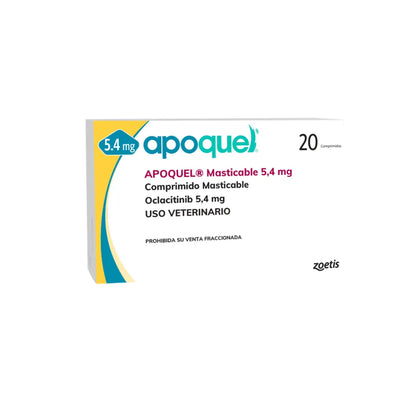 Apoquel Masticable 5,4 mg x 20 Comprimidos