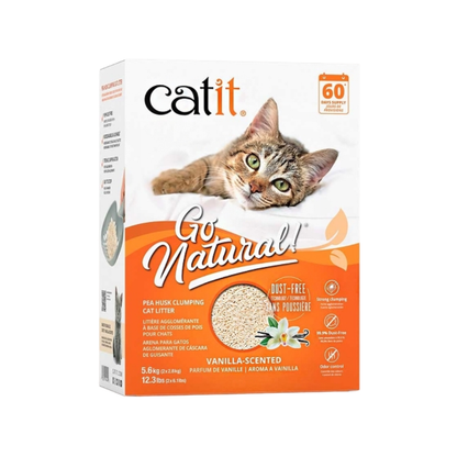 Arena Catit Go Natural Biodegradable Vainilla 5,6 kg