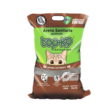Arena Top K9 Aglutinante 10 kg Café Moka