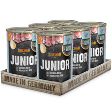 Pack 6x Belcando Lata Junior Ave y Huevo 400 g