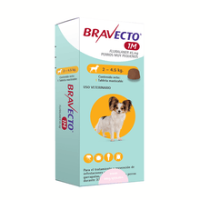 Bravecto Perro 1 Mes 2 - 4.5 kg (45 mg)