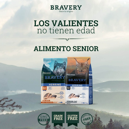 Bravery Herring Senior Razas Pequeñas 2 Kg