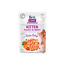 Brit Care Kitten Filetes de Pavo en Salsa 85 g