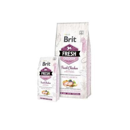 Brit Fresh Chicken with Potato Puppy Healthy Growth 2,5 kg