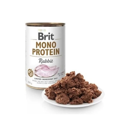 Brit Mono Protein Rabbit Lata 400 g