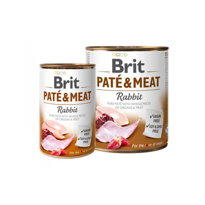 Lata Brit Paté & Meat Rabbit 800 g