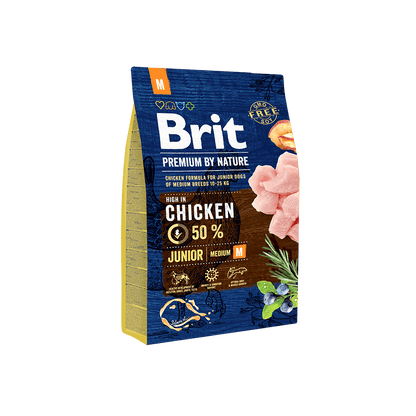 Brit Premium by Nature Junior Medium 3Kg