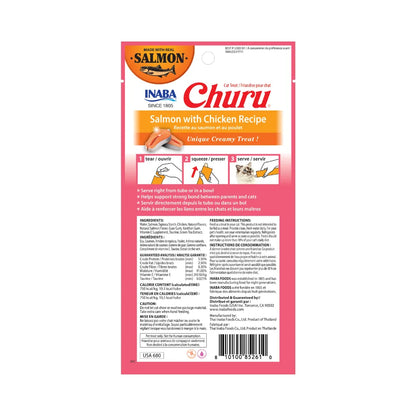 Churu Cat Salmon & Chicken Recipe 14 g 4 Unidades