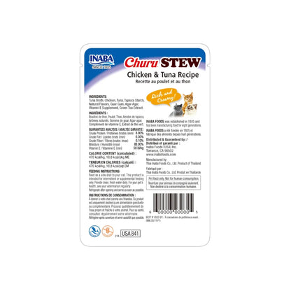 Churu Stew Guiso de Pollo & Atun 40 g
