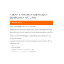 Arena Sanitaria Fashion Cat Bentonita 8Kg