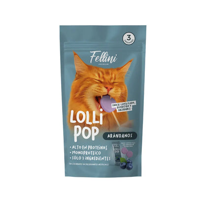 Fellini Snack Lollipop Arandano 3 Unidades