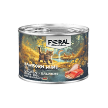 Feral Lata Gato Kitten Pollo y Salmón 200 g