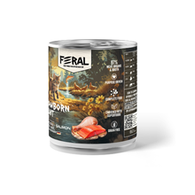 Feral Lata Gato Kitten Pollo y Salmón 400 g