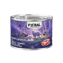 Feral Lata Gato Senior Pavo y Conejo 200 g