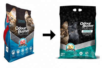 Pack Fit Formula Gato 10 k y Arena Odour Buster Multi-Cat 12 kg