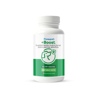 Multi-Vitaminas Perro Flowpet + Boost 60 Cápsulas
