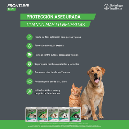 Frontline Plus Perros 40 - 60 kg (4.02ml)