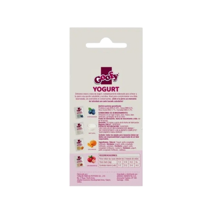 Goofy Snack Yogurt en Cubos Mix Sabores Perro Caja 20 Unidades
