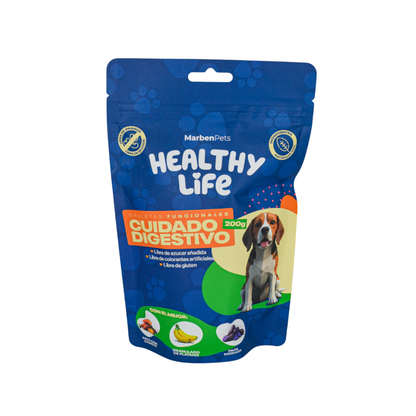 Healthy Life Galletas Perro Cuidado Digestivo 200 g