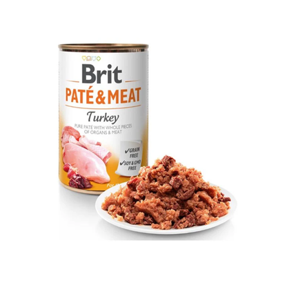 Lata Brit Pate & Meat Turkey 400 g