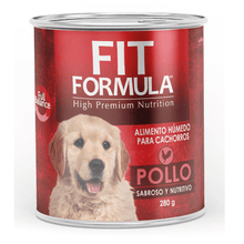 Lata Fit Formula Cachorro - Pollo 280 g