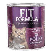 Lata Fit Formula Gato - Pollo 290 g