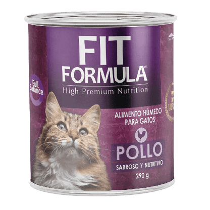Lata Fit Formula Gato - Pollo 290 g