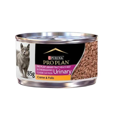 Lata Pro Plan Gato Urinary Tract Carne de Res & Pollo 85 g