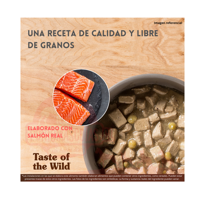 Lata Taste of The Wild Pacific Stream Salmon 390 g