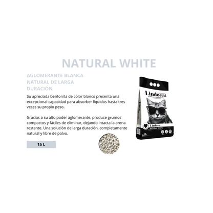 Lindocat Natural White 15 L