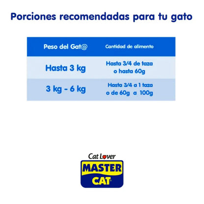 Master Cat Adulto Salmón 3 kg