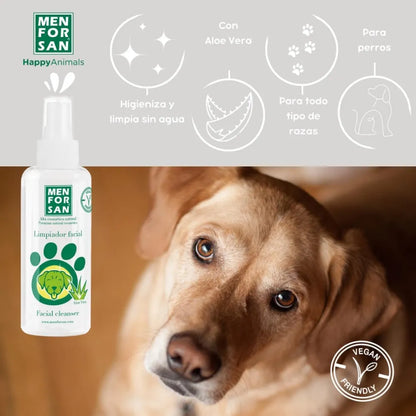 Menforsan Limpiador Facial Para Perros 60 ml