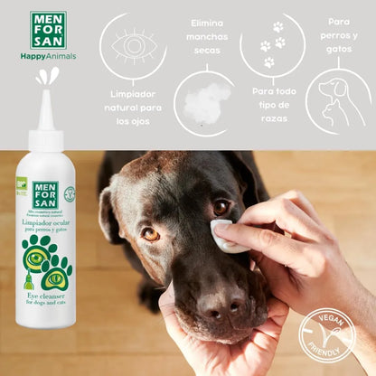 Menforsan Limpiador Ocular Para Perros Y Gatos 125 ml