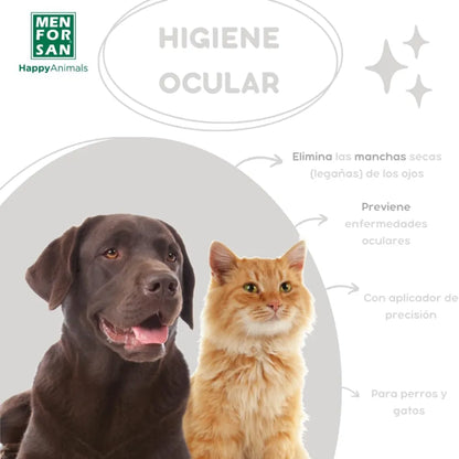 Menforsan Limpiador Ocular Para Perros Y Gatos 125 ml