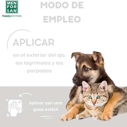 Menforsan Limpiador Ocular Para Perros Y Gatos 125 ml